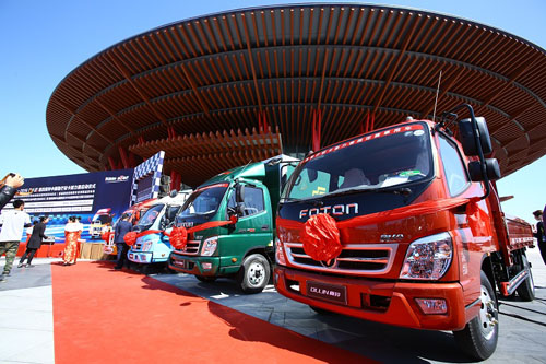 奧鈴純電動、奧鈴CTX歐Ⅵ、奧鈴TX城市物流車新品