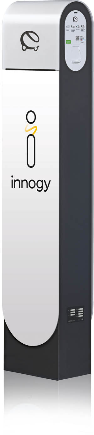 在innogy快速充電站上充電