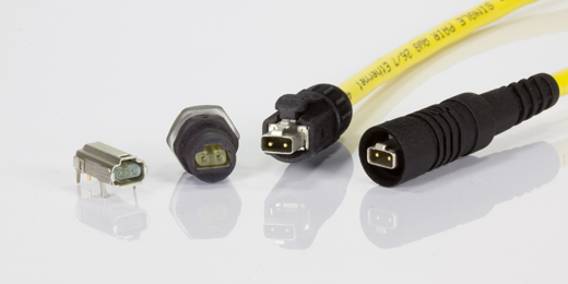 浩亭采用M8外形尺寸的IP20和IP65/67單對連接器產品組合