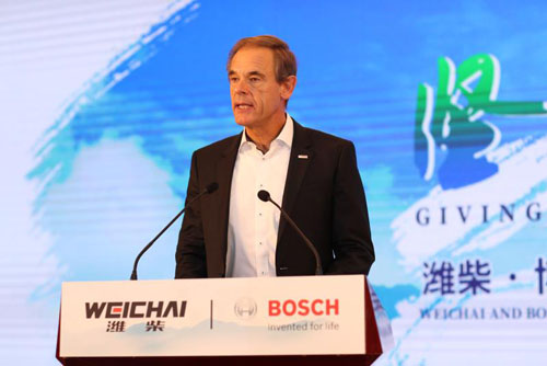 德國博世集團董事會主席沃爾克馬爾·鄧納爾