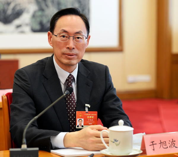 全國人大代表，通用技術(shù)集團(tuán)董事長、黨組書記于旭波